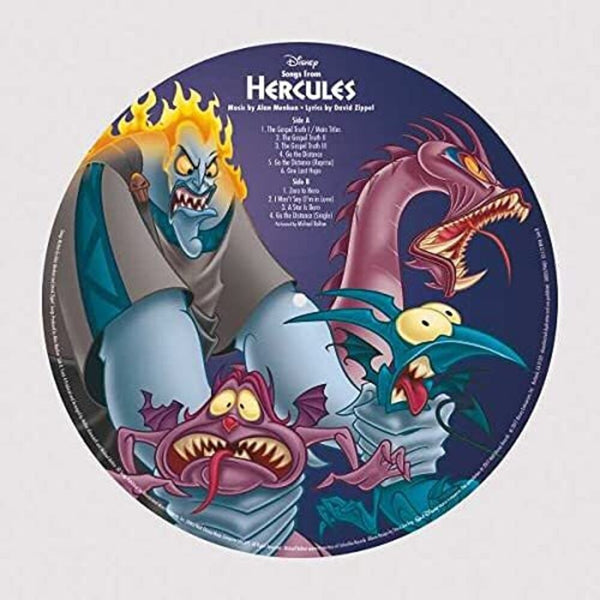 the album cover for Various Artists - Songs From Hercules [Picture Disc LP]