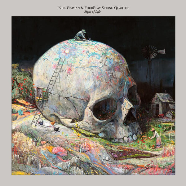 the album cover for Neil Gaiman & FourPlay String Quartet - Signs Of Life [LP]