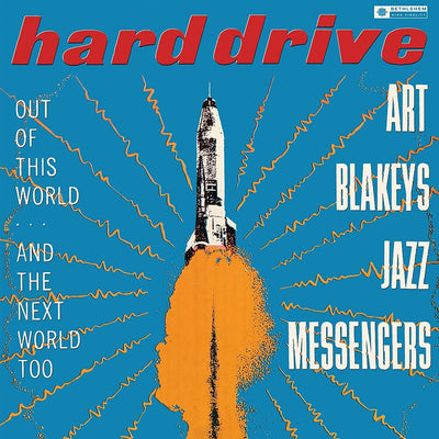 the album cover for Art Blakey& Jazz Messengers - Hard Drive [Remastered]