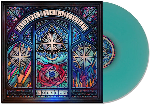 the album cover for Solence - Hope Is A Cult (Blue) [Colored Vinyl]