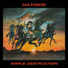 the album cover for Jag Panzer - Ample Destruction - Splatter [Colored Vinyl]