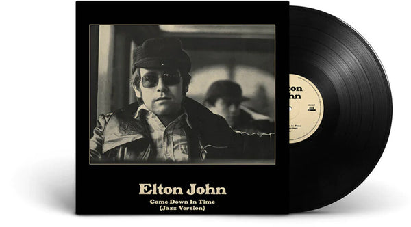 the album cover for Elton John - Come Down In Time (Jazz Version) - Limited 10-Inch Black Vinyl