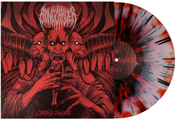 the album cover for Bonecarver - CARNAGE FUNERAL