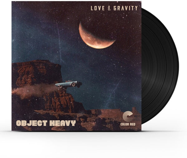 the album cover for Object Heavy - Love & Gravity