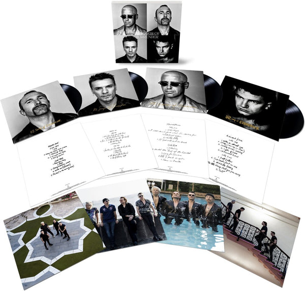 the album cover for U2 - Songs Of Surrender: Super Deluxe [4 LP Collector's Boxset]