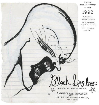 the album cover for Blacklips Bar: Androgyns And Deviants / Various - Blacklips Bar: Androgyns And Deviants / Various