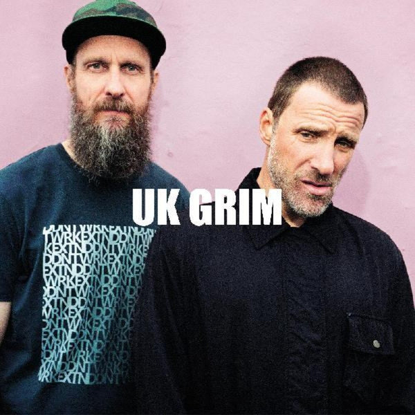 the album cover for Sleaford Mods - UK GRIM [LP]