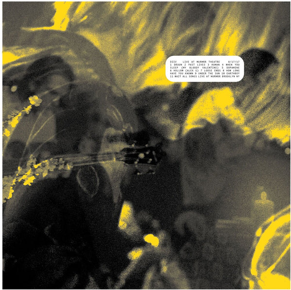 the album cover for DIIV - Live At The Murmrr Theatre [RSD 2023] []