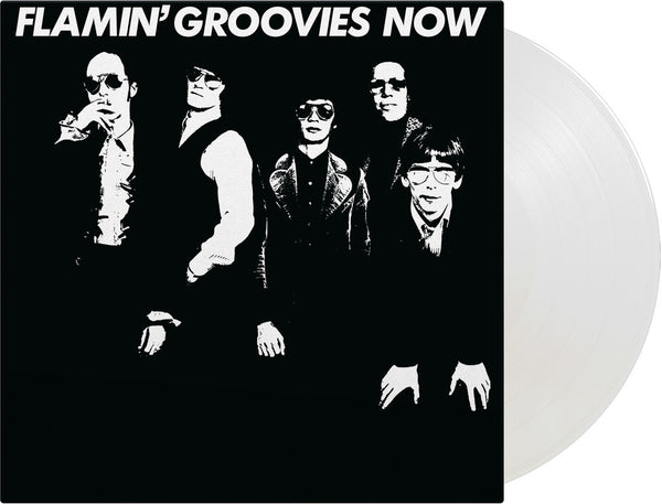 the album cover for Flamin Groovies - Now [Colored Vinyl] [Limited Edition] [180 Gram] (Wht) (Hol)