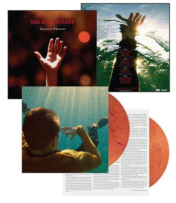 The Hold Steady - Heaven is Whenever: 10th Anniversary Deluxe Edition [Indie Exclusive Limited Edition Red/Orange Marble 2LP] - Pale Blue Dot Records