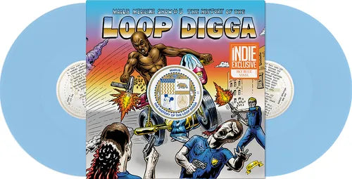 Madlib - Medicine Show No.5 - History Of The Loop Digga: 1990-2000 [RSD Essential Indie Colorway Sky Blue 2LP] - Pale Blue Dot Records