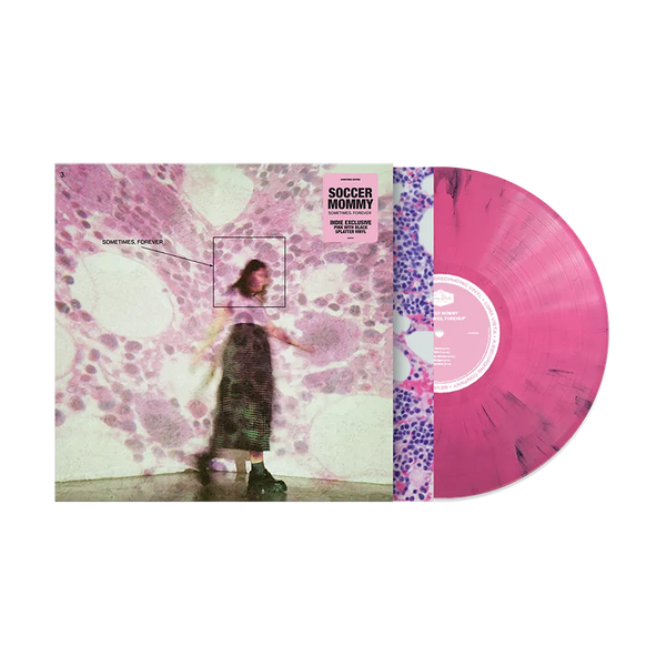 Soccer Mommy - Sometimes, Forever [Indie Exclusive Limited Edition Pink/Black Splatter LP] - Pale Blue Dot Records