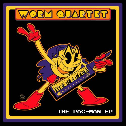 Worm Quartet - The Pac-Man EP [Indie Exclusive Limited Edition Pac-Man Colored LP] - Pale Blue Dot Records