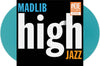 the album cover for Madlib - High Jazz - Medicine Show #7 [RSD Essential Indie Colorway Seaglass Blue 2LP]