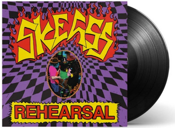 the album cover for Skegss - Rehearsal [Limited Edition Purple Cover LP]
