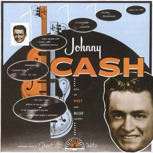Johnny Cash - With His Hot And Blue Guitar: Sun Records 70th / Remastered 2022 [LP] - Pale Blue Dot Records