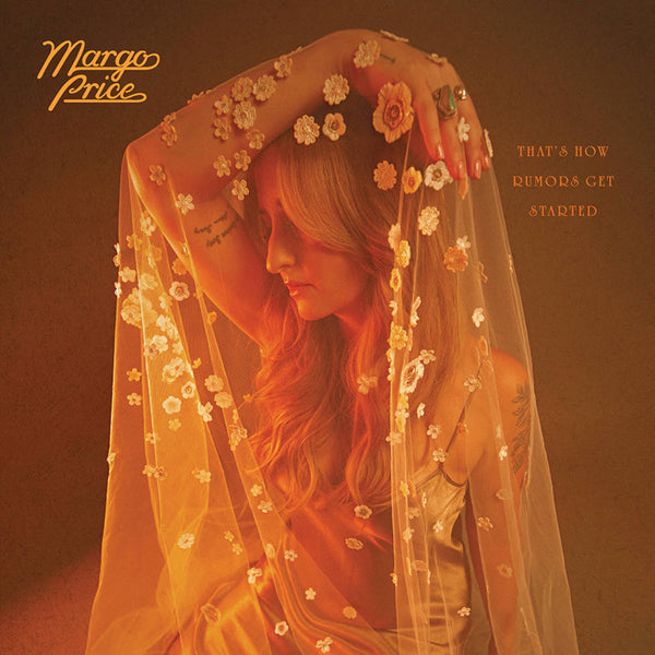 the album cover for Margo Price - That's How Rumors Get Started [Indie Exclusive Limited Edition Clear Pink LP]