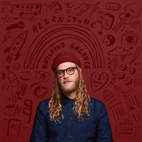 Allen Stone - Building Balance [Blue & Red LP] - Pale Blue Dot Records