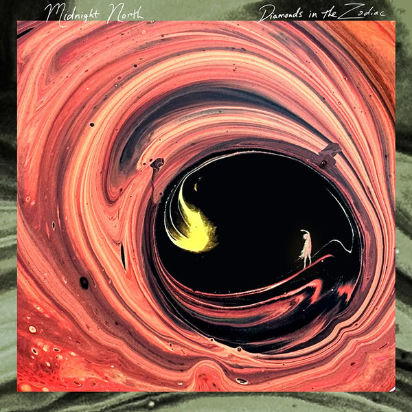 the album cover for Midnight North - Diamonds In The Zodiac [Indie Exclusive Limited Edition Marble LP]