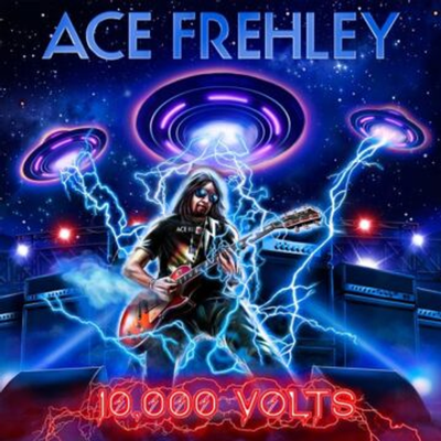 Ace Frehley - 10,000 Volts (Limited Edition Red Colored Vinyl) - Pale Blue Dot Records