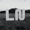 the album cover for Local Natives - But I'll Wait For You [Indie Exclusive Limited Edition Iridescent White w/ Blue LP]