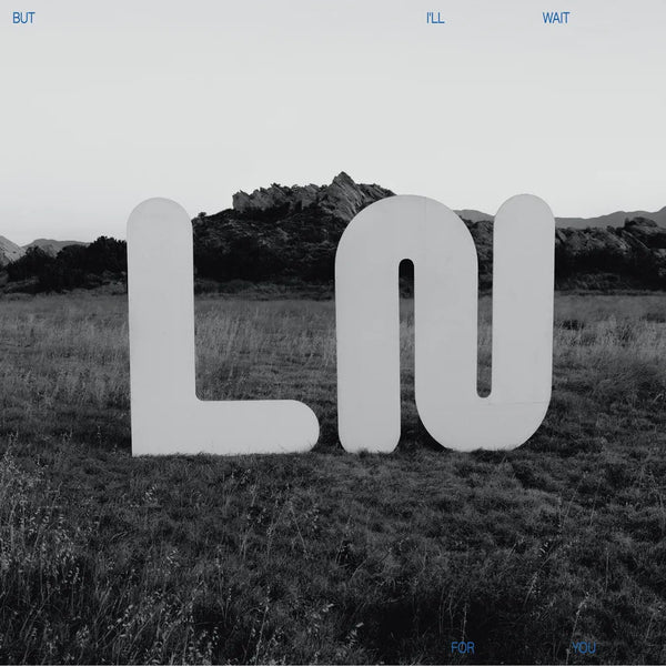 the album cover for Local Natives - But I'll Wait For You [Indie Exclusive Limited Edition Iridescent White w/ Blue LP]