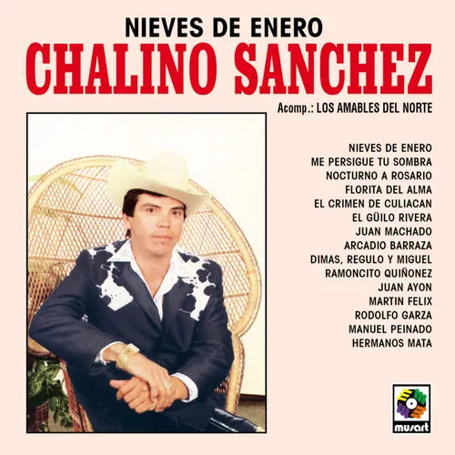 Chalino Sanchez - Nieves de Enero (Vinyl LP) - Pale Blue Dot Records