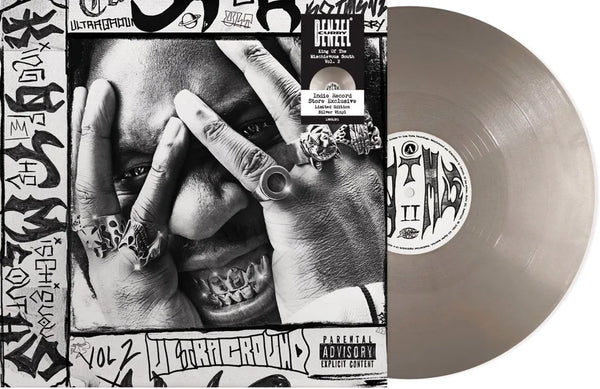 the album cover for Denzel Curry - King Of The Mischievous South Vol. 2 [Indie Exclusive Opaque Silver LP]
