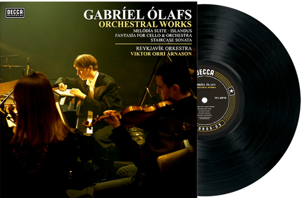 the album cover for Gabriel Olafs  / Reykjavik Orkestra - Orchestral Works [LP]