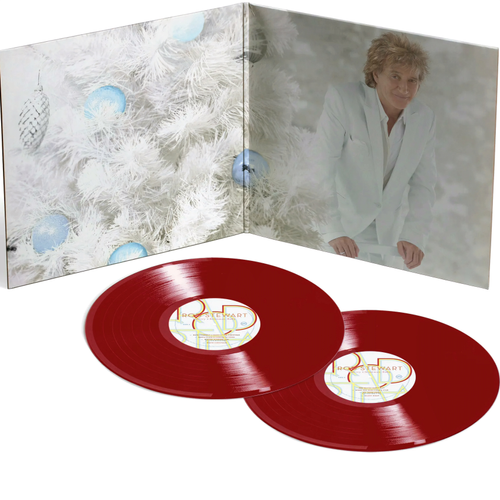Rod Stewart - Merry Christmas, Baby [Translucent Ruby 2 LP] - Pale Blue Dot Records