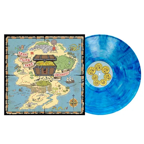 Less Than Jake - Uncharted [LP Sapphire marble] - Pale Blue Dot Records