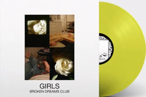 Girls - Broken Dreams Club (Limited Edition Highlighter Yellow Colored Vinyl) - Pale Blue Dot Records