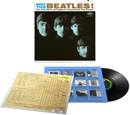The Beatles - Meet The Beatles! -  (Vinyl LP) - Pale Blue Dot Records