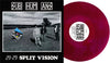 the album cover for Subhumans - 29:29 Split Vision [RSD Essential Indie Colorway Deep Purple LP]