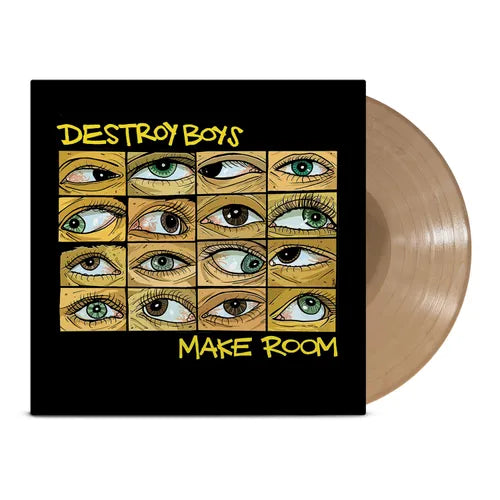 Destroy Boys - Make Room (Limited Edition Opaque Sandstone Mix Colored Vinyl, Indie Exclusive) - Pale Blue Dot Records