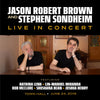 the album cover for Jason Robert Brown, Stephen Sondheim - Jason Robert Brown and Stephen Sondheim: Live in Concert [LP]