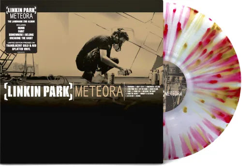 Linkin Park Meteora [TRANSLUCENT GOLD & RED SPLATTER LP VINYL