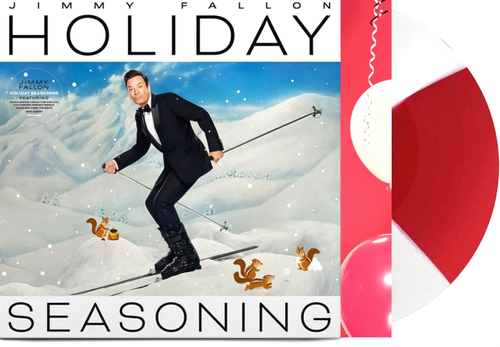 Jimmy Fallon - Holiday Seasoning [Peppermint Swirl LP] - Pale Blue Dot Records