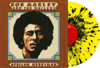 Bob Marley & The Wailers - African Herbsman (Limited Edition Yellow/Black Splatter Colored Vinyl) - Pale Blue Dot Records