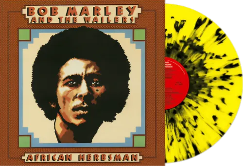 Bob Marley & The Wailers - African Herbsman (Limited Edition Yellow/Black Splatter Colored Vinyl) - Pale Blue Dot Records