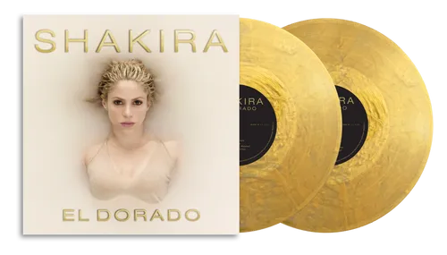 Shakira - El Dorado (Gold Colored Double Vinyl) - Pale Blue Dot Records