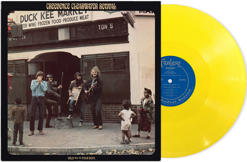 Creedence Clearwater Revival - Willy And The Poor Boys (Remastered 2025) -  [opaque canary yellow vinyl] - Pale Blue Dot Records
