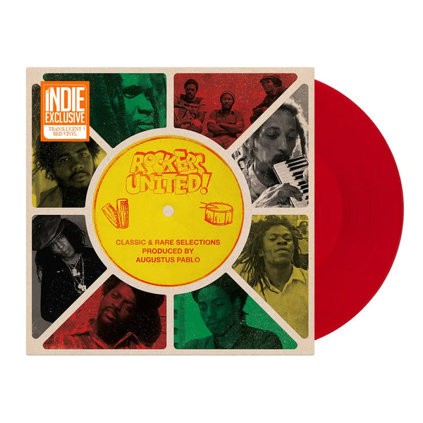 the album cover for Various Artists - Rockers United! -  [Translucent Red LP]