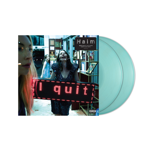 HAIM - I quit (Limited Edition Translucent Blue Colored Vinyl) - Pale Blue Dot Records