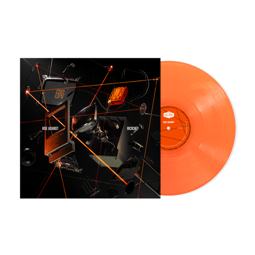 Rise Against - Ricochet (Limited Edition Neon Orange Colored Vinyl) - Pale Blue Dot Records