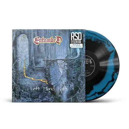 Entombed - Left Hand Path -  [1LPxBlue Black Merge] - Pale Blue Dot Records