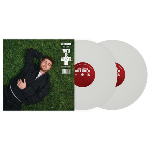 Alex Warren - You'll Be Alright, Kid [Opaque White 2LP] - Pale Blue Dot Records