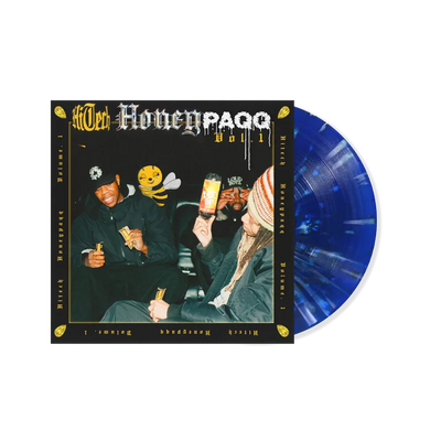 the album cover for Hitech - HONEYPAQQ Vol. 1 -[Indie Exclusive Deep Ocean LP]