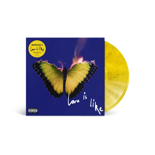 Maroon 5 - Love Is Like [Yellow Marble LP] - Pale Blue Dot Records