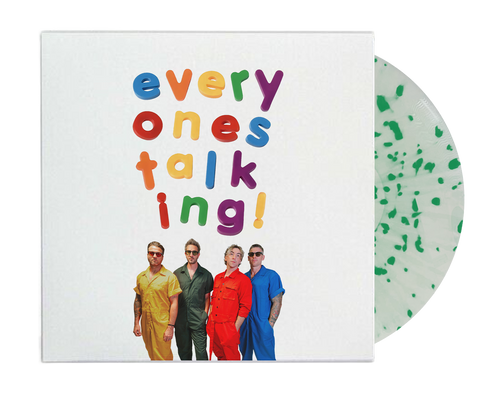 All Time Low - Everyone's Talking! [Indie Exclusive White with Green Accents] - Pale Blue Dot Records